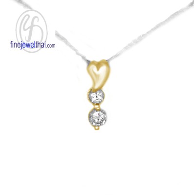 จี้เพชร จี้ทองสีชมพู จี้พิ้งค์โกลด์ เพชรแท้ พิ้งค์โกลด์แท้  P1031DPG